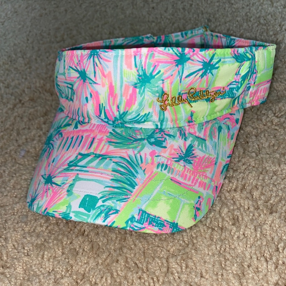 NWT Lilly Pulitzer Pulitzer Perfect Match Visor